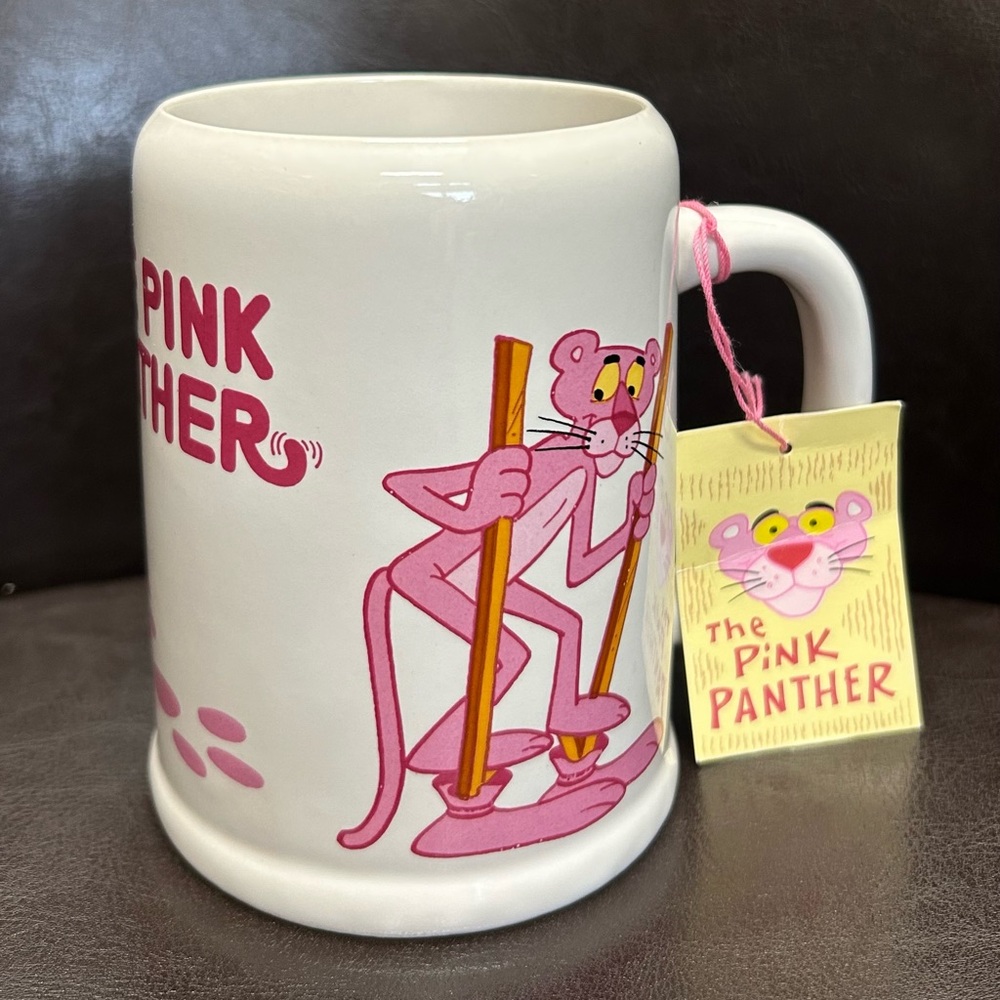 NWT 1981 Pink Panther Collection Coffee Mug by Royal Orleans